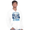 thumbnail image 1 of Billiant Mind Autism Awareness Unisex Fleece Graphic Zip Up Hoodie Brisco Brands 3X, 1 of 5