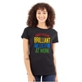 thumbnail image 1 of Billiant Mind Autism Awareness Womens Slim Fit Graphic Tee Brisco Brands X, 1 of 5