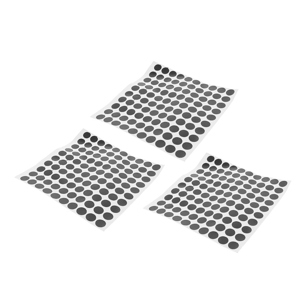 Guichaokj Billiard Black Spot Self Adhesive Markers Pool Table 3 Sheets