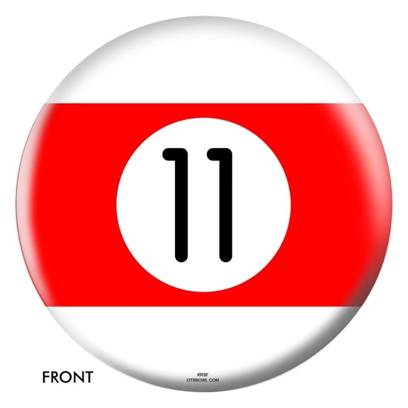 Billiard Bowling Ball- 11 Ball (8)