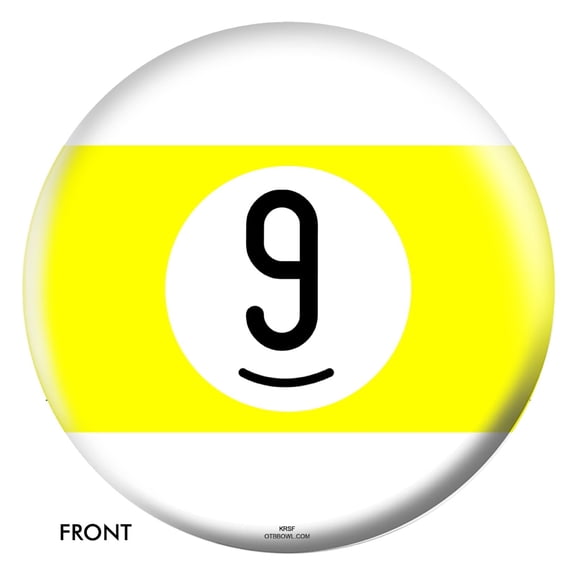 Billiard Bowling Ball- 9 Ball (8)