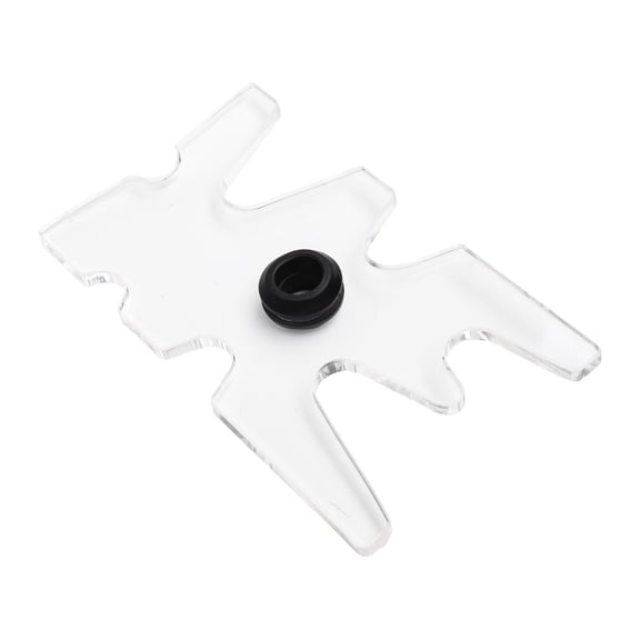 Billiard Cue Bridge Head Holder Pool Snooker Cue Rest Bridge Transparent Holder