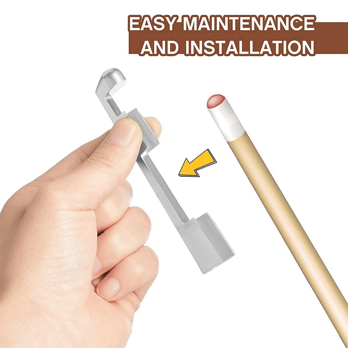 Billiard Cue Clamp 6 Pcs Pool Cue Tip Clamp Alloy Cue Stick Tip Repair