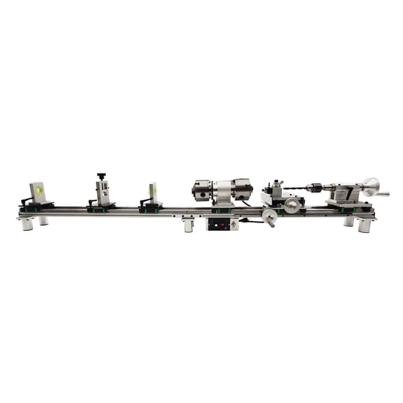 Billiard Cue Repair Machine Pool Cue Repair Lathe Snooker Cue Maintenance Tool 110V Dual Track Dual Chuck