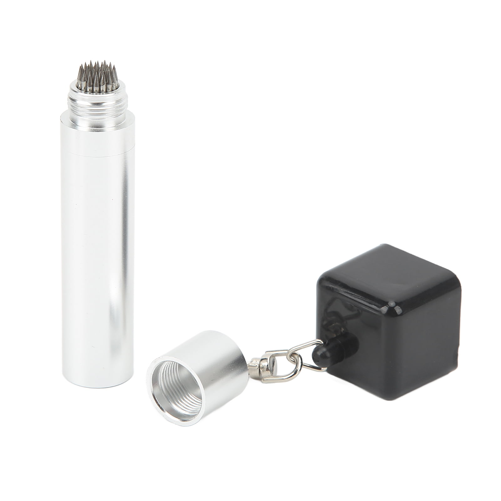 Billiard Cue Stick Tip Chalk Holder 3 in 1 Portable Billiard Cue Chalk