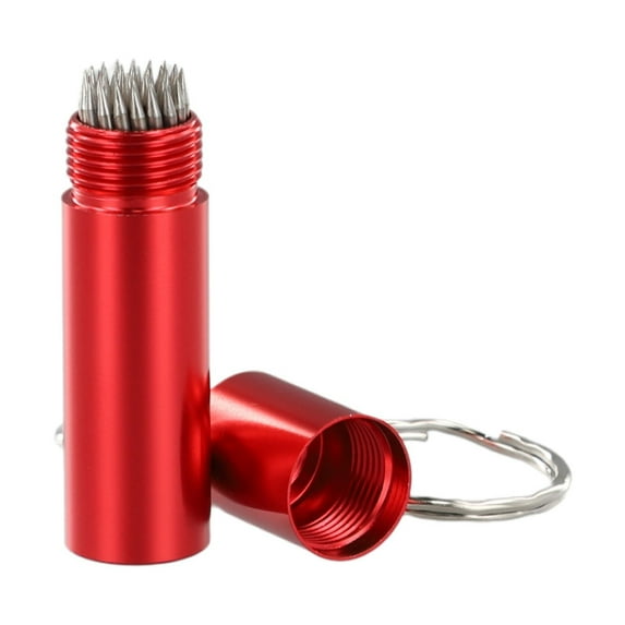 Billiard Cue Stick Tip Tool Snooker Pool Tip Cue Tapper With KeyChain Cue Care
