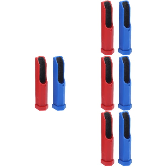 MERRYHAPY Portable Cue Tip Sander 8-Piece Set with Assorted Colors for Pool, Snooker, and Billiard Cue Maintenance