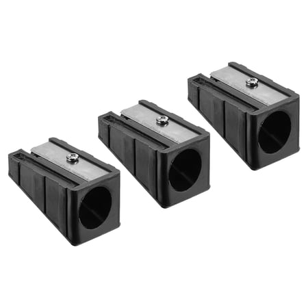 Billiard Cue Tip Trimmer Pool Cue Shaper Billiards Pool Cue Tip Repair Tool Black 3 Pack