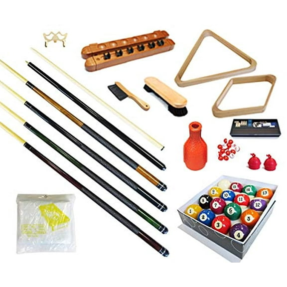 Billiard Depot Pool Table Premium Billiard 32 Pieces Accessory Kit