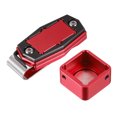 thumbnail image 1 of Billiard Magnetic Chalk Holder Pool Snooker Cue Chalk Tip Case with Belt Clip, Red, 1 of 5