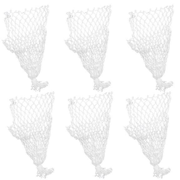 Billiard Net Bag Iron Accessories Supplies 6pcs Pocket Cotton Mesh Bags Pockets Billiards Equipment