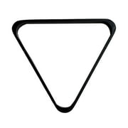 Billiard Rack Wooden Ball Table Stand 57.2mm Diamond Stand Tripod 8 Balls Billiard Positioning Black