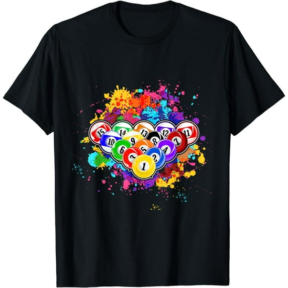 Billiard Table Carambolage Billiard Cue Billiard Club Kö T-Shirt