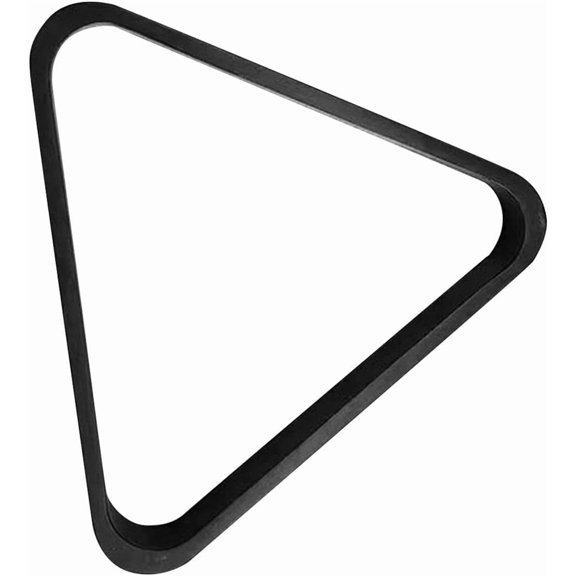 Billiard Triangle Ball Rack, Wooden Pool Ball Rack for 2 Inch Pool Balls, Pool Table Triangle Rack Positioning Frame, Billiard Table Accessories for Home Game Room and Beginners
