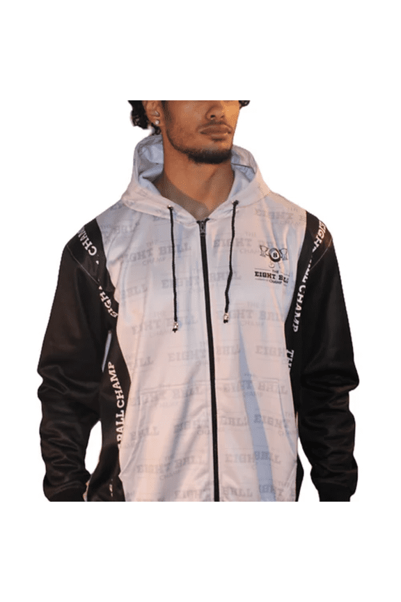 Men's Gray 8 Ball Champ Hoodie