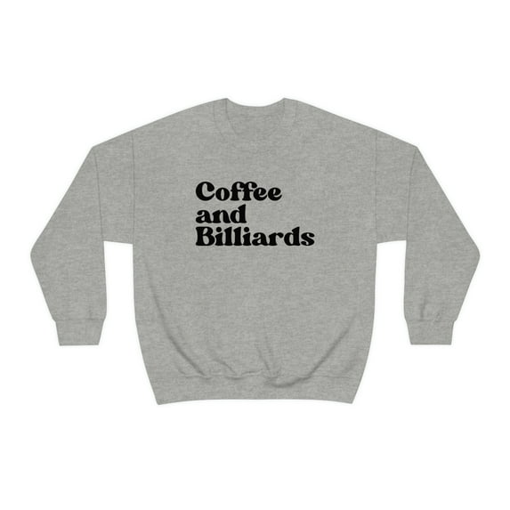 Billiards 1970s 70s Pool Player Sweatshirt, Gifts, Sweater Shirt