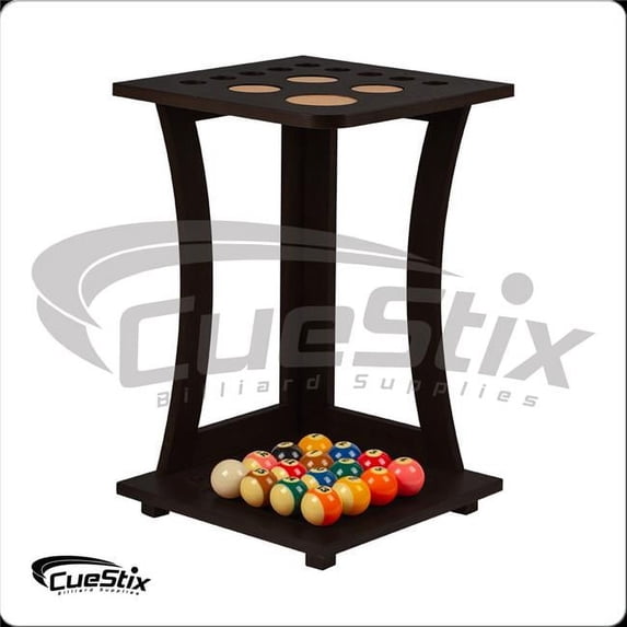 Billiards Accessories FRD9 HONEY 9 in. Floor Cue Rack - Honey