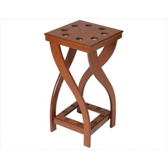 Billiards Accessories FRTWIST HONEY Twist 8 Cue Floor Rack Honey