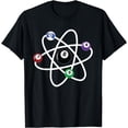 thumbnail image 1 of Billiards Atom Science Shirt 8-Ball Pool Lovers Billiard T-Shirt, 1 of 2