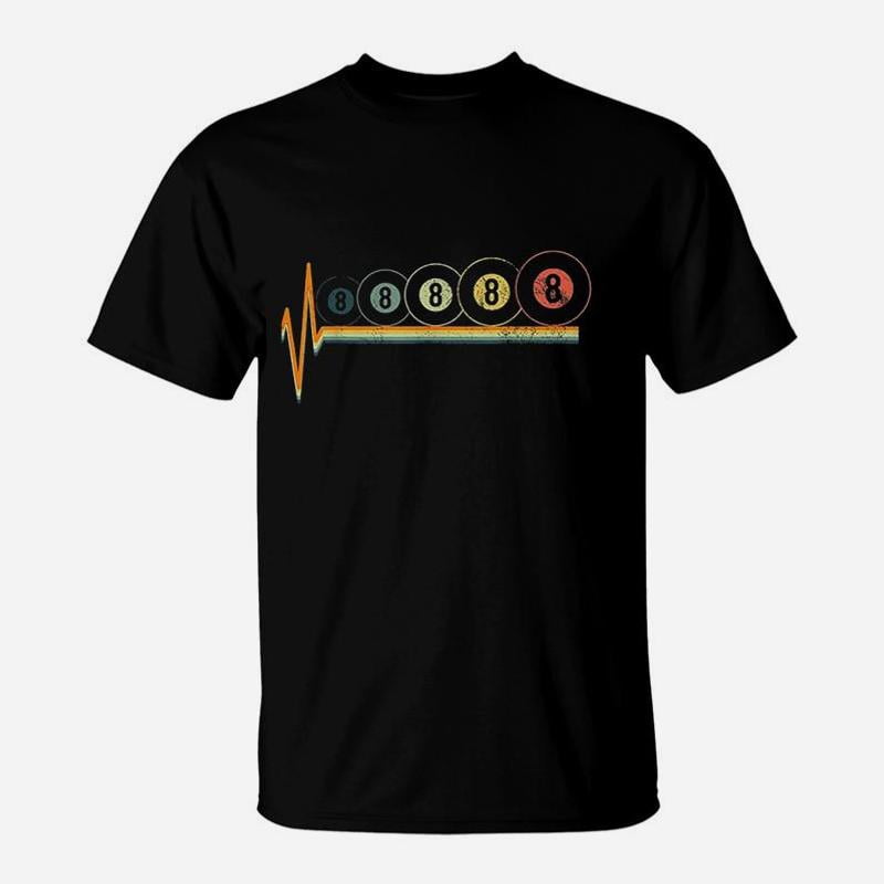 Billiards Eight Retro TShirt - Walmart.com
