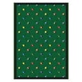thumbnail image 1 of Billiards Green 3 ft.10 in. x 5 ft.4 in. WearOn Nylon Machine Tufted- Cut Pile Gaming and Entertainment Rug, 1 of 1