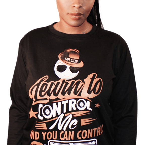 Billiards Mr. Cue Long Sleeve Shirt