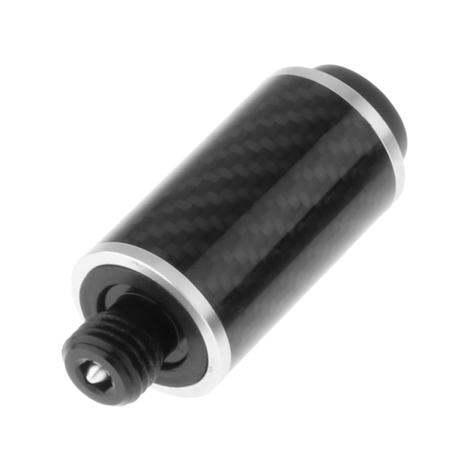 Billiards Pool Cue Extension Cue End Lengthener with Back Cap