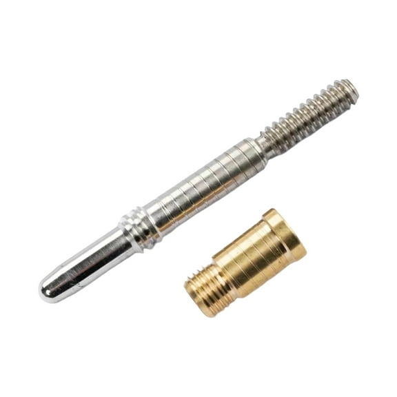 Billiards Pool Cue Joint Pin Insert Shaft Fittings Repair Supplies, Part Accessory Durable Metal Pool Cue Joint Screws Billiards Accessories for 3 Joint