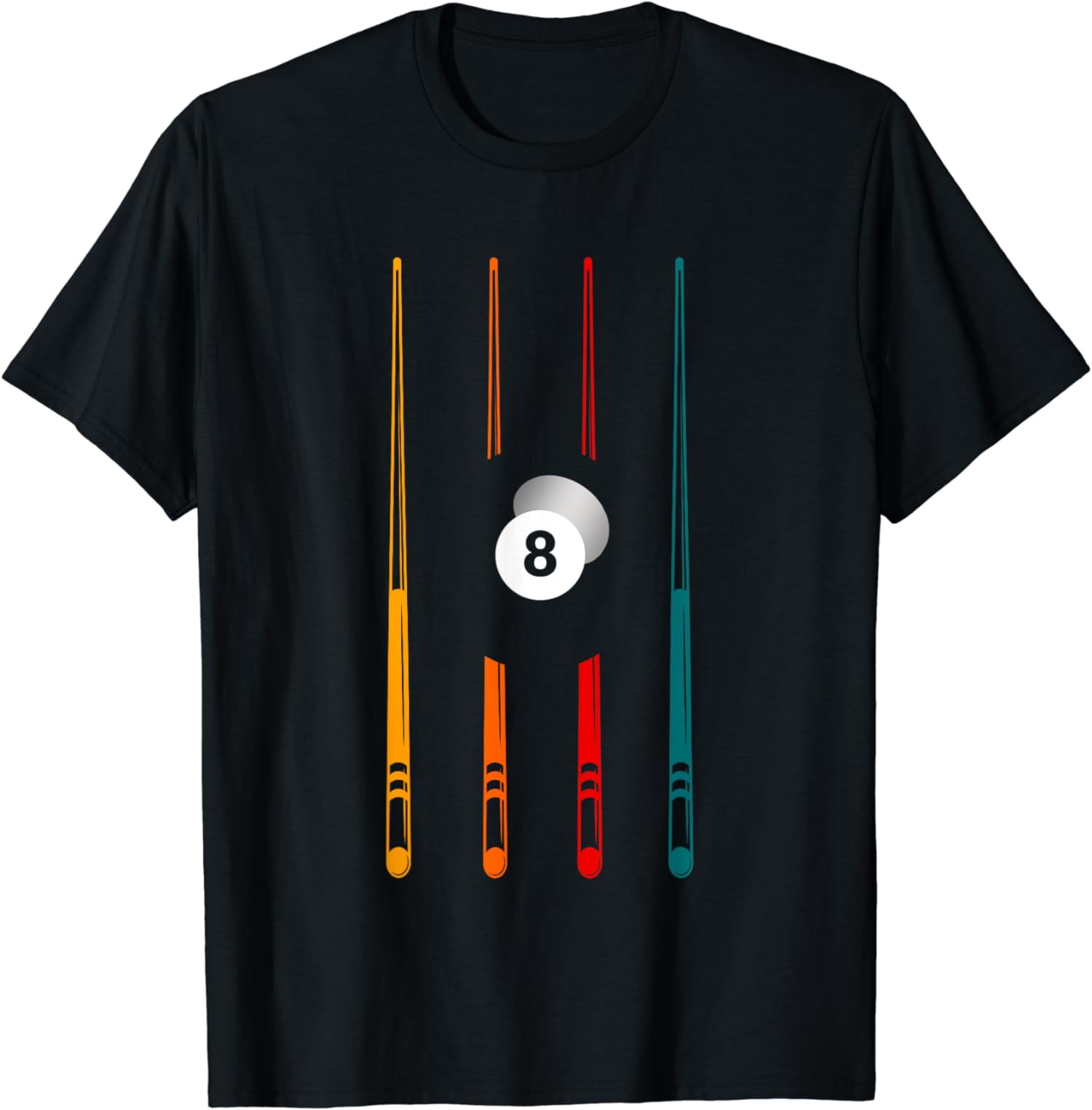 Billiards Pool Player Apparel - Billiard T-Shirt - Walmart.com