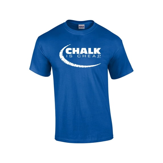 Billiards Pool Player Chalk Is Cheap Funny Eight Nine Ball Play League Team Humorous Sarcastic Tee-royal-5xl