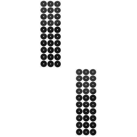Self Adhesive Billiards Positioning Stickers for Pool Table, Snooker Dots Decoration, 2 Sheets of Spots