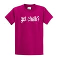 thumbnail image 1 of Billiards Short Sleeve T-shirt Got Chalk? Funny Pool Tee-Fuschia-4Xl, 1 of 4