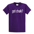 thumbnail image 1 of Billiards Short Sleeve T-shirt Got Chalk? Funny Pool Tee-Purple-5Xl, 1 of 4