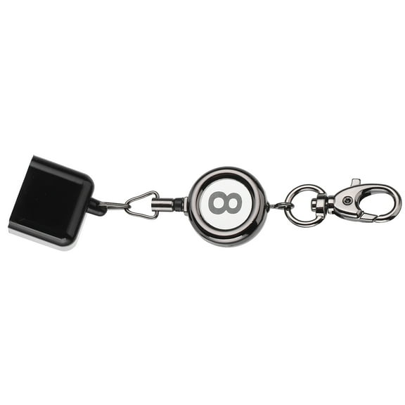Billiards Snooker Pool Cue Chalk Holder with Belt Clip Retractable Table Accessories