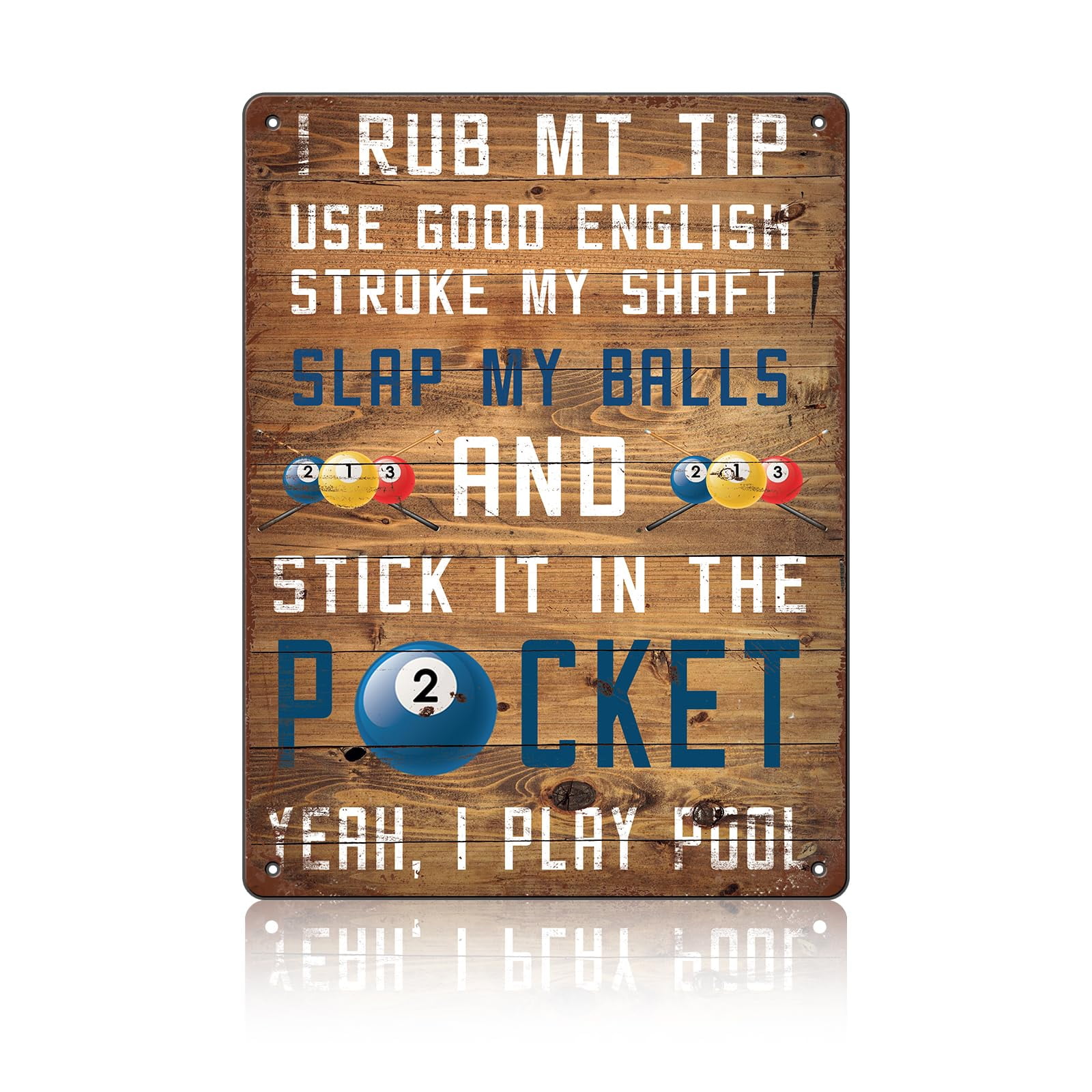 T-shirt Humour Snooker "Rub My Tip" - Cadeau Drôle Pour Fan De Billard, Noir Unisexe