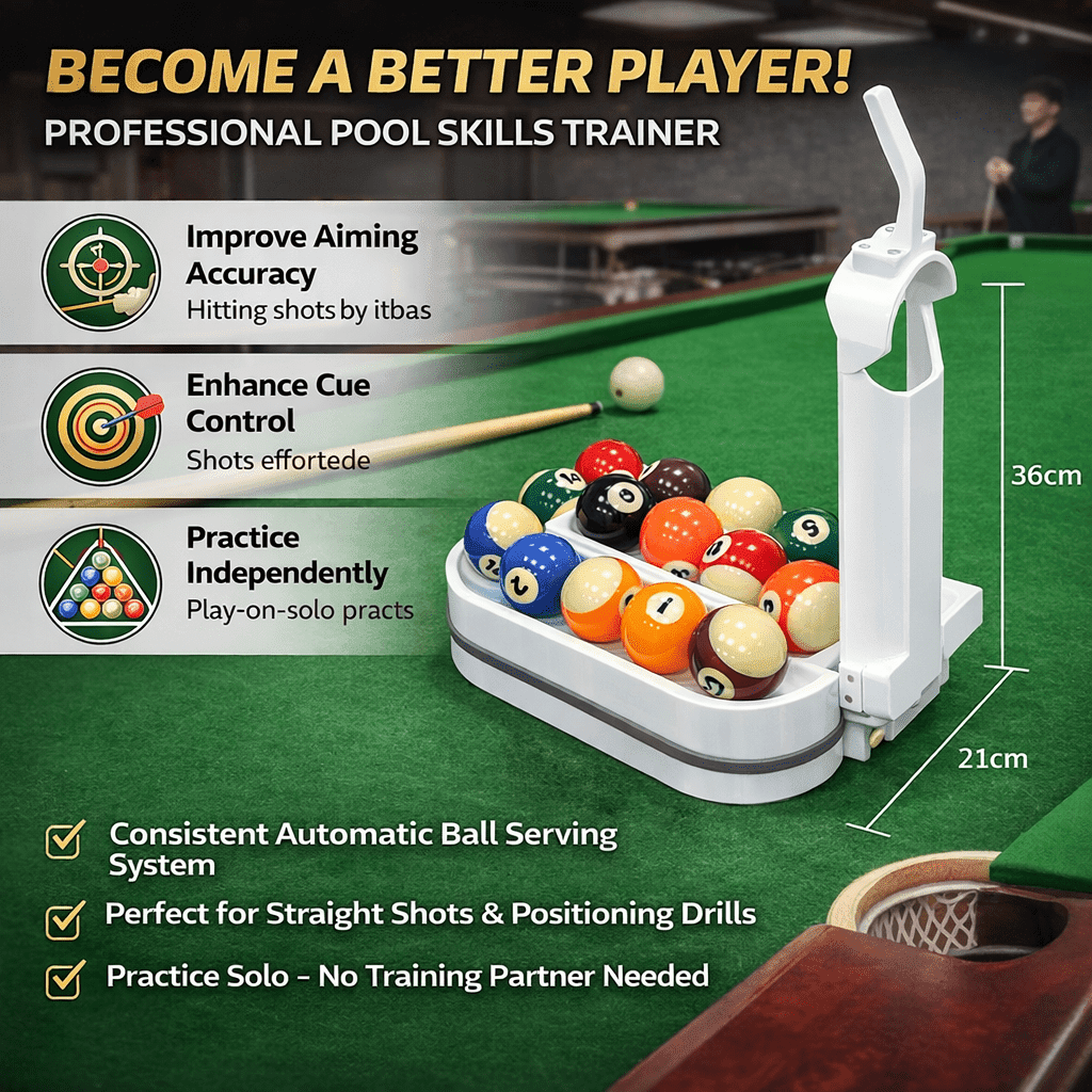 Billiards Training Rack for Pool Table, 3D Printed Pool Ball Alignment ...