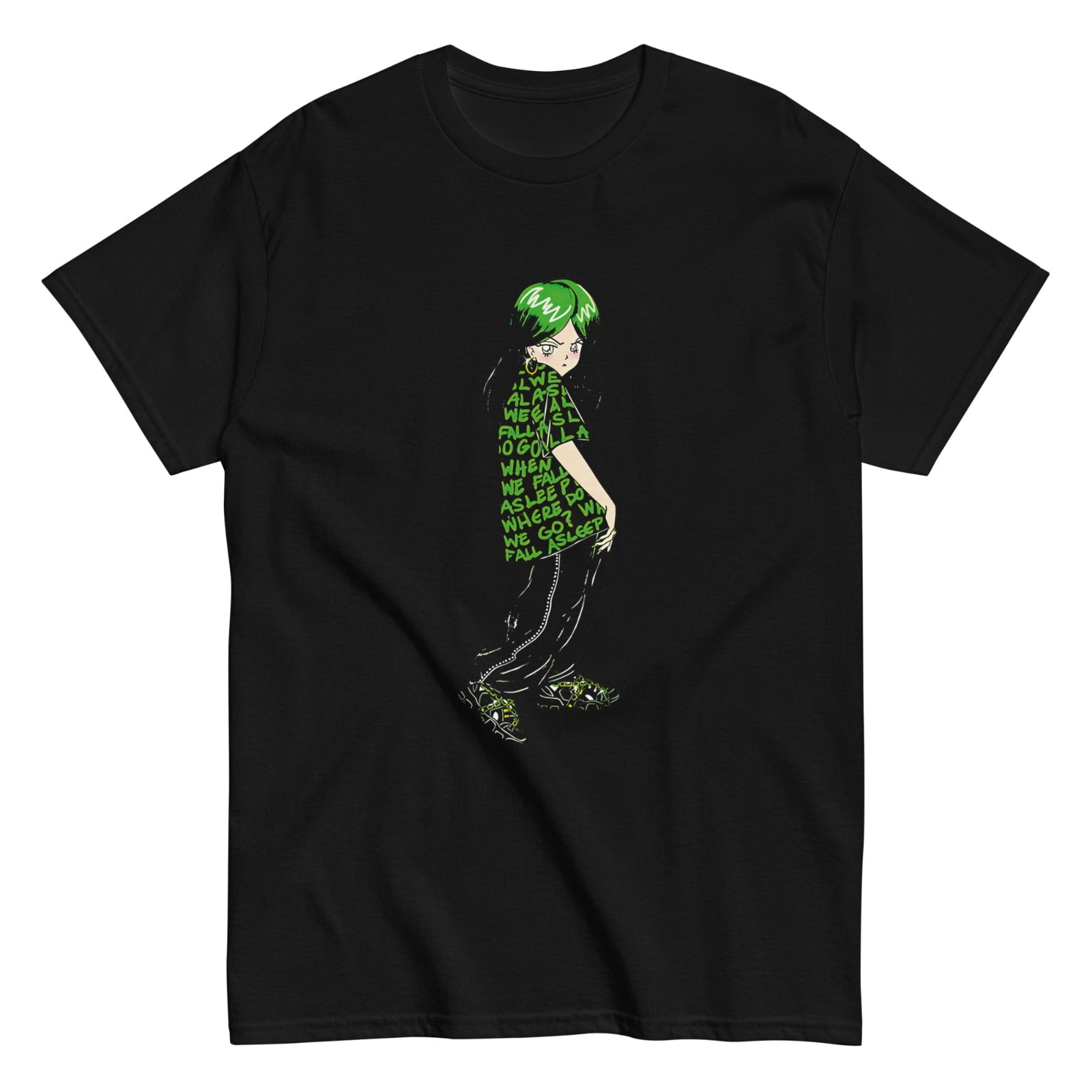 Billie Eilish Anime Design Shirt Hoodie Sweatshirt