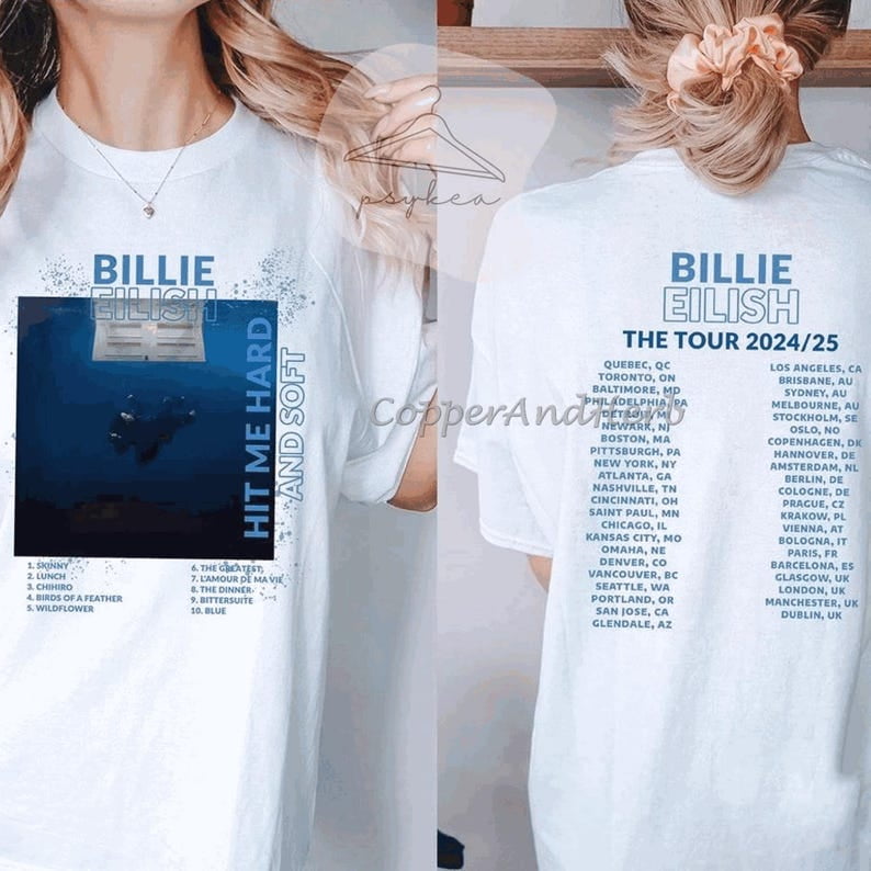 Billie Eilish Concert Crewneck, Groovy Billie Eilish Shirt, Billie