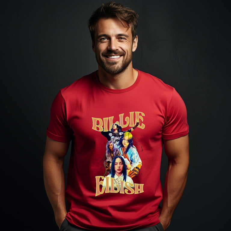 Billie Eilish - Crazy Vintage Bootleg Rap T-Shirt, Unisex T-Shirt – Your Go  To For Effortless Fashion. - Walmart.com