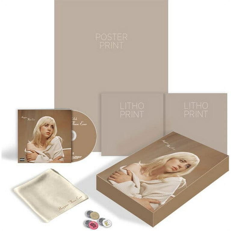 BILLIE EILISH レコード　ポスター付き Billie Eilish - Happier Than Ever (Super Deluxe Edition
