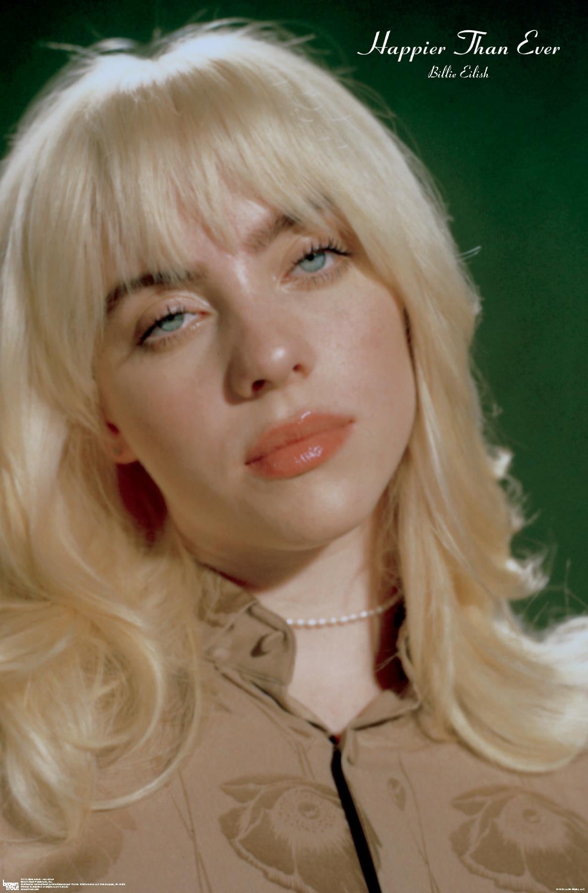 Billie Eilish - Headshot Wall Poster, 14.725" x 22.375"