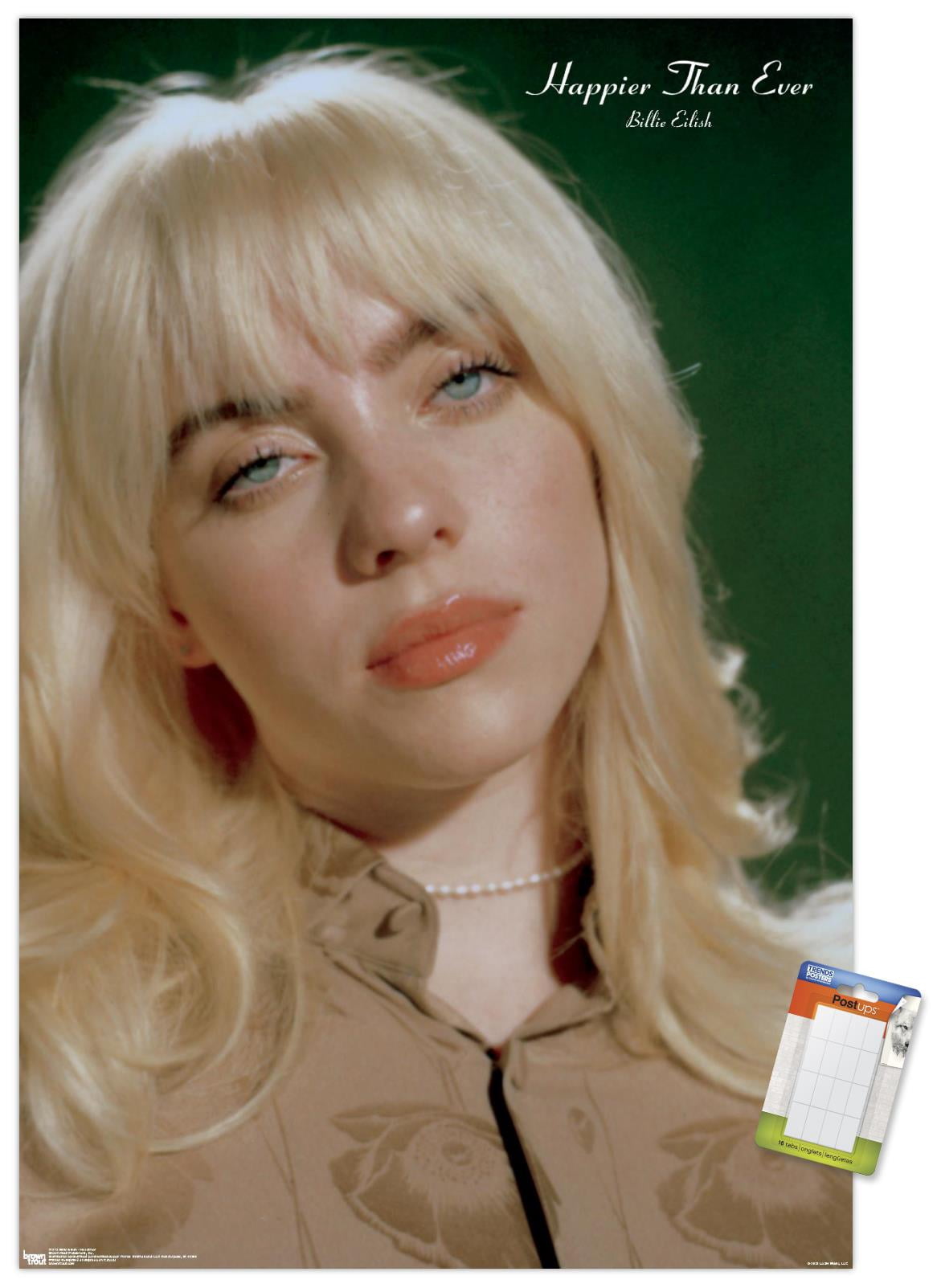 Billie Eilish - Headshot Wall Poster, 22.375" x 34"