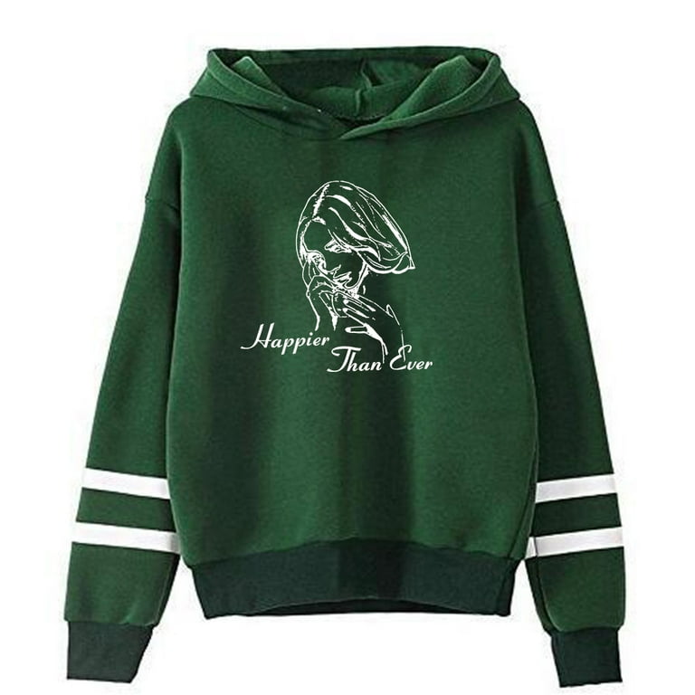 Green hoodie sales billie eilish