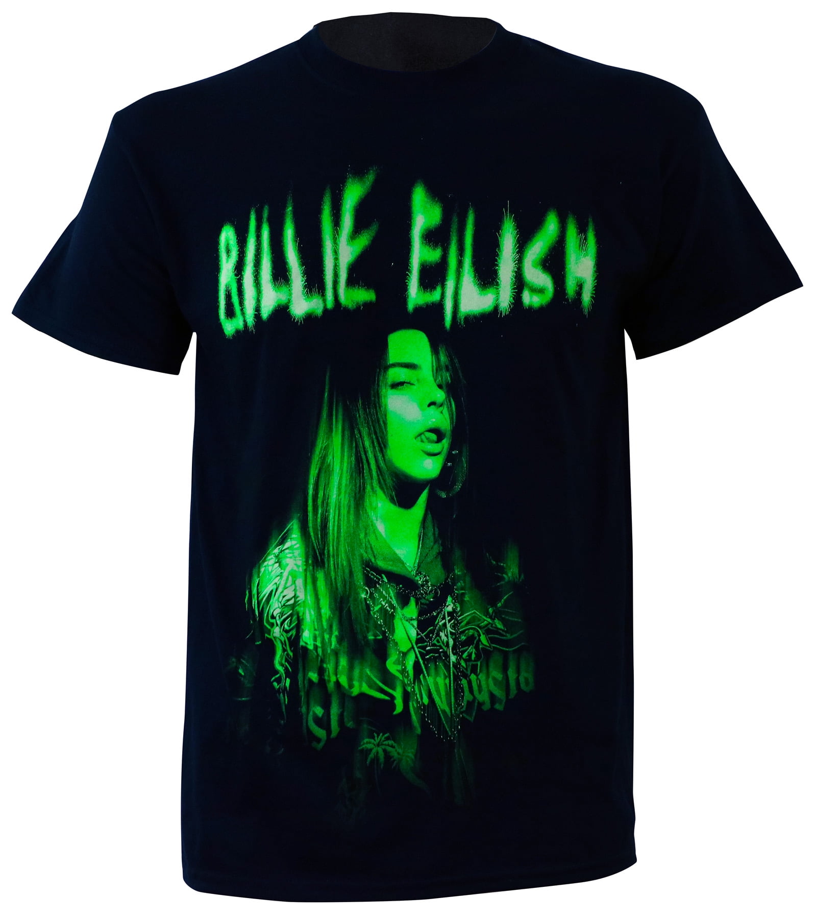 Billie eilish camiseta verde new arrivals