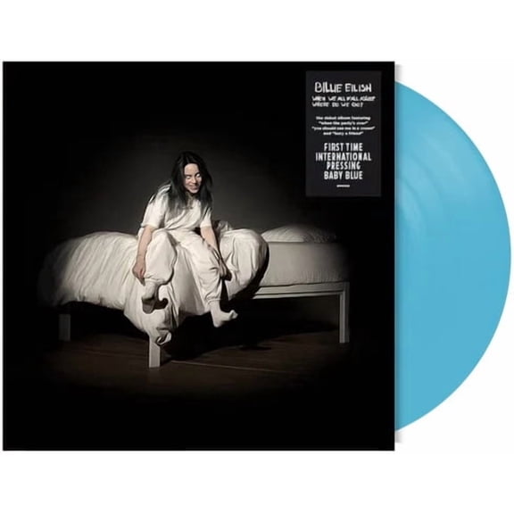 Billie Eilish - When We All Fall Asleep Where Do We Go - Limited Baby Blue Colored Vinyl - Music & Performance