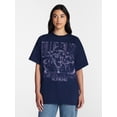 thumbnail image 1 of Billie Eilish Women's Hit Me Hard and Soft The Tour Graphic Tee with Short Sleeves, Sizes XXS-XXL, 1 of 5