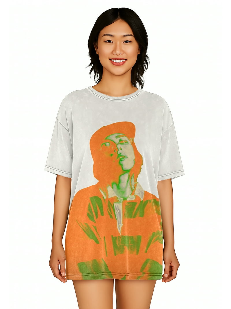 Billie Eillish Women's Oversized Sleep Shirt, Sizes XS-3X