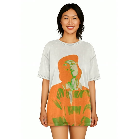 Billie Eillish Women's Oversized Sleep Shirt, Sizes XS-3X