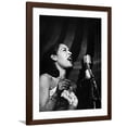 thumbnail image 1 of Art.com Billie Holiday (1915-1959) Giclee Print, Brown Frame Wall Art, 32" x 40", 1 of 5