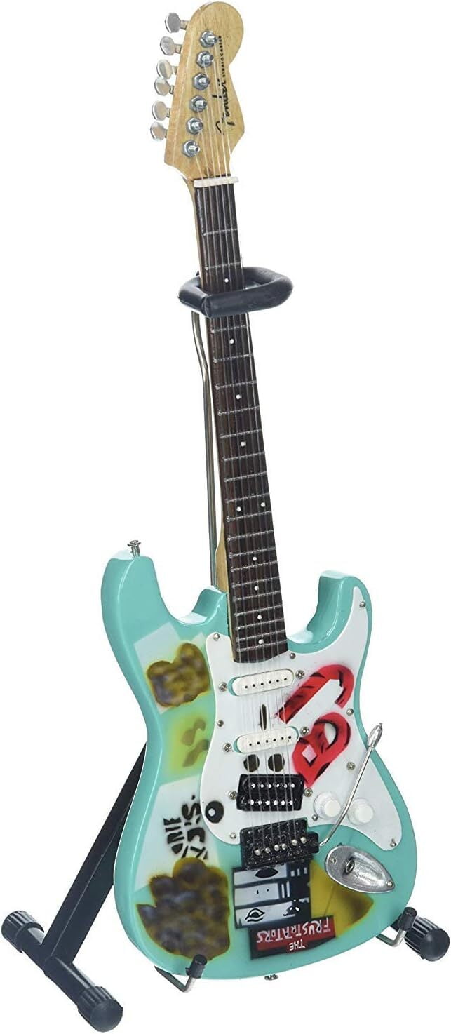 Axe Heaven Billie Joe Armstrong 70's BJ Blue Mini Guitar